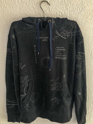 Sweatshirt used, size S, black