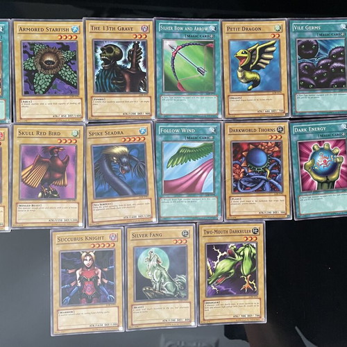 Yu-Gi-Oh 1996 LOB collectible cards