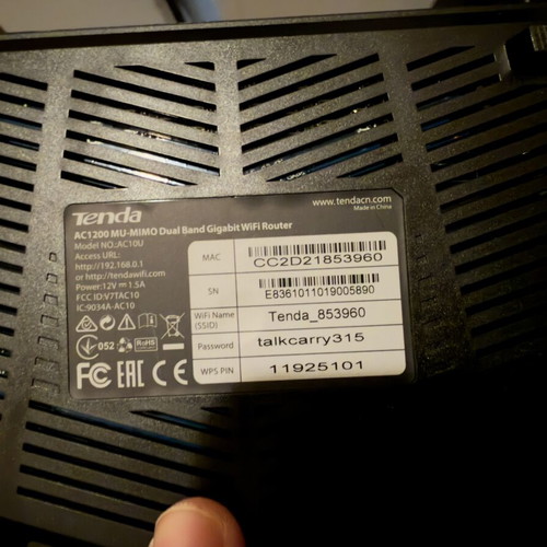 Tenda AC1200 MU-MIMO Dual Band Gigabit WiFi Router
