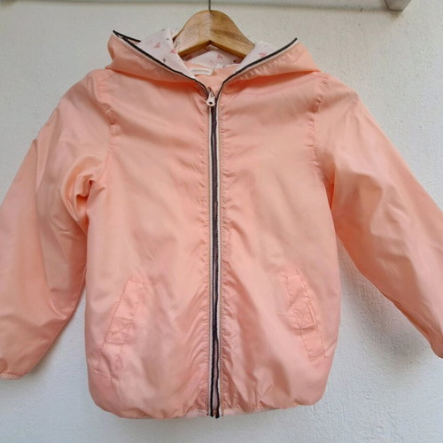 Girls' spring jacket like new, pink-apricot Orchestra