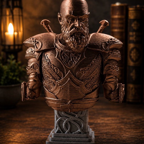 Kratos God of War 3D Printed Figurine 14.5cm