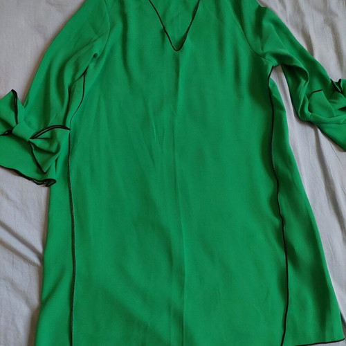 Green Zara dress in A-line shape like new