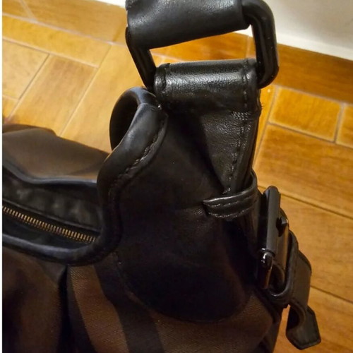 Burberry handbag used, brown with minor wear