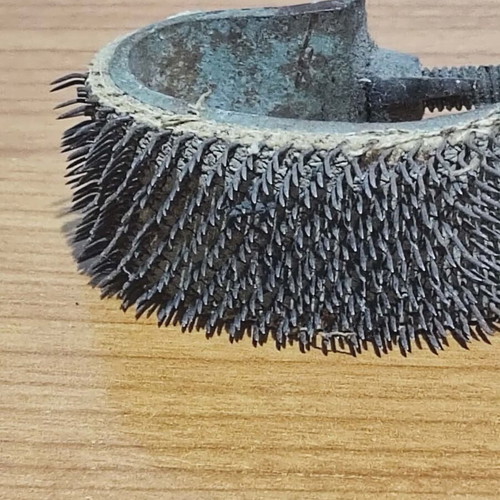 Tools and shoe lasts from old cobbler's shop used