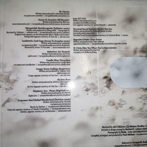 EO3 Emerging Organisms Vol3 electronic music CD new