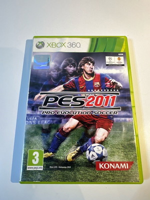 PES 2011 Xbox 360 used, Pro Evolution Soccer by Konami