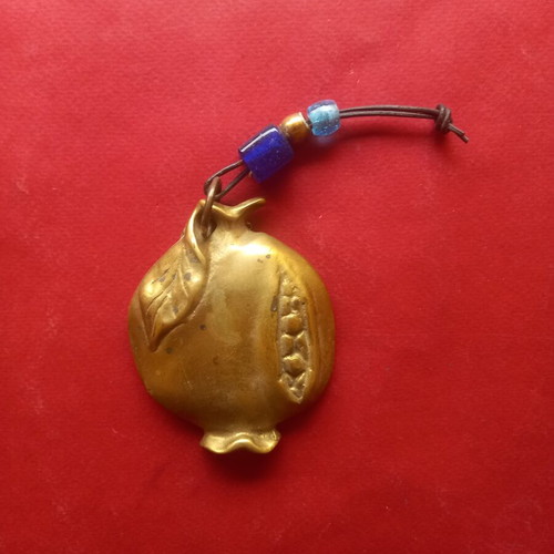 Brass pomegranate decoration
