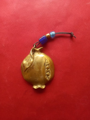 Brass pomegranate decoration