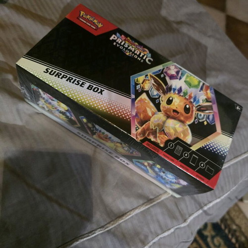 Prismatic Evolutions Surprise Box new