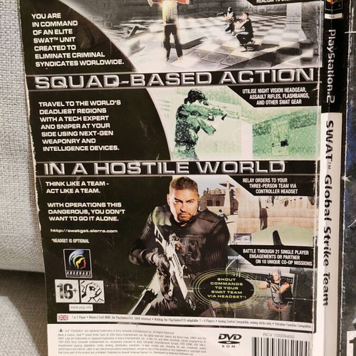 Swat Global Strike Team PlayStation 2 used