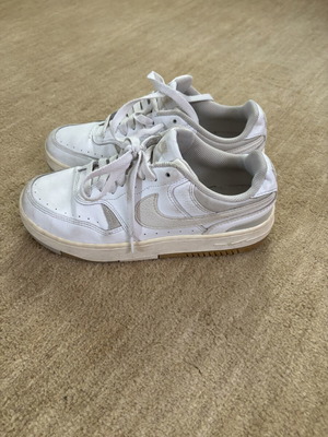Nike Court Vision Low women's sneakers used, size 39, white