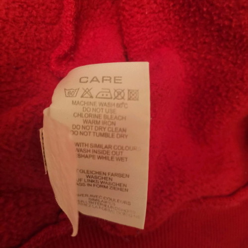 GANT sweatshirt jacket used, with zipper, size 18 months