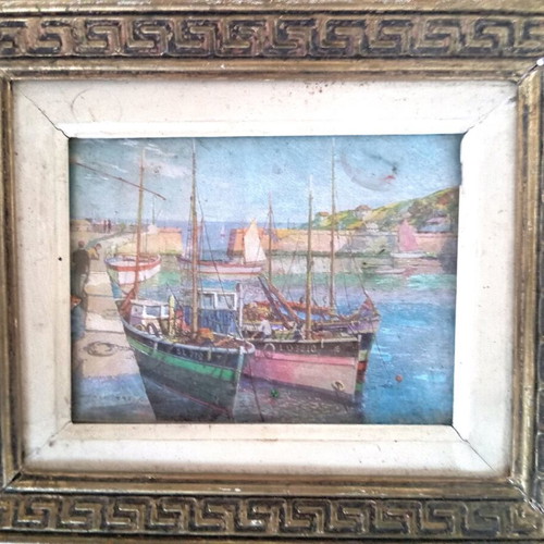Print in golden frame 22×18