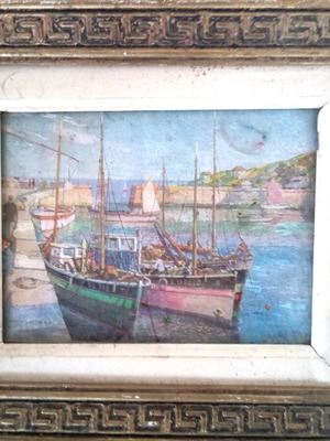 Print in golden frame 22×18