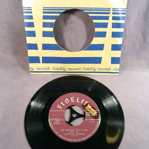 Cuarteto Ruffino-Triana 7" used, very good condition x3