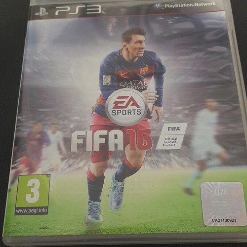 FIFA 16 PS3 game used, sports genre