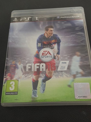 FIFA 16 PS3 game used, sports genre
