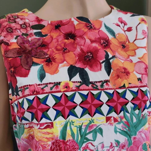 Desigual dress new, floral, size 40