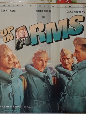 Up In Arms LaserDisc like new, comedy