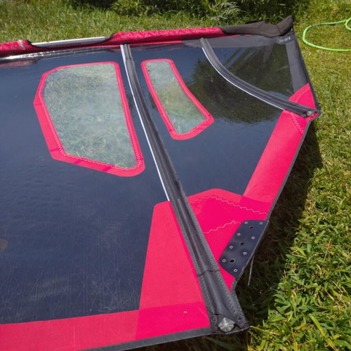 Avanti Poweride 7.0 m Windsurfing Sail used, freerace freeride no cam