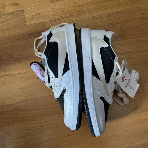 Travis Scott Nike Jordan Low sneakers new, size 44, black and white