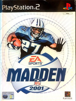 Madden NFL 2001 PS2 игра употребявана, без ръководство
