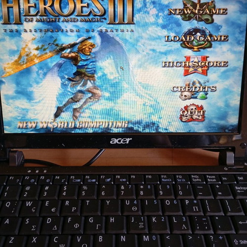 Mini Laptop Acer AO531h-0bj used with Windows XP