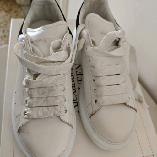 Alexander McQueen oversized sneakers like new, white, size 35
