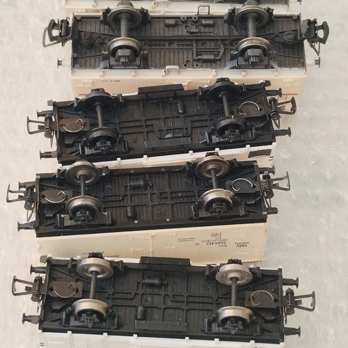 HO Scale Commercial Wagons used for Two-Rail Track System