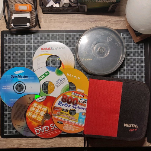 Nescafe Classic CD/DVD cases used with plastic case