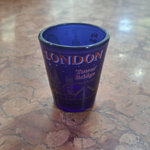 Set of shot glasses London Crete new