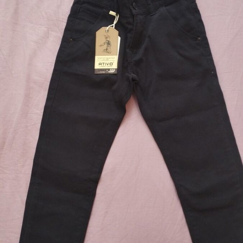Ativo dark blue pants and Hashtag shirt set for boys 8A