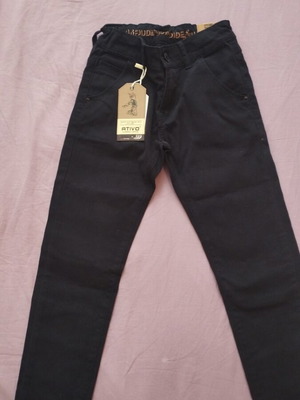 Ativo dark blue pants and Hashtag shirt set for boys 8A