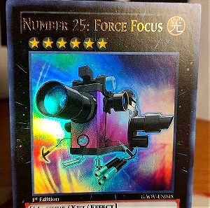 Number 25: Force Focus, GAOV, Yu-Gi-Oh