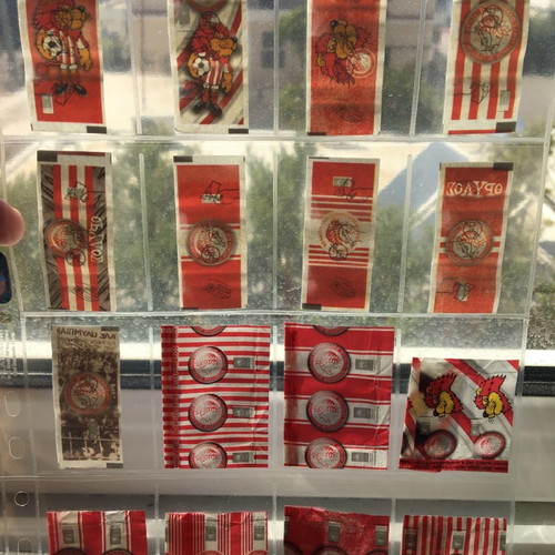 Olympiacos sticker tattoo paper collection new