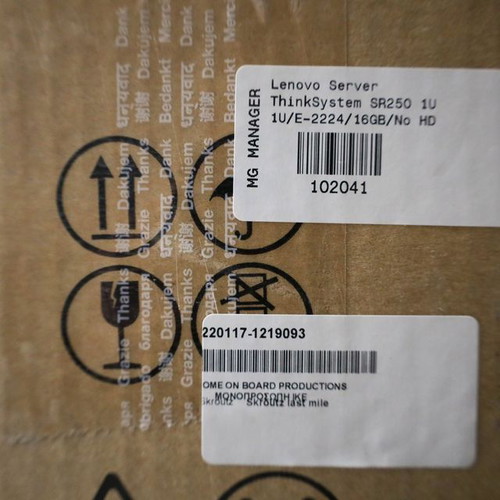 Lenovo ThinkSystem SR250 8-Bay Server new