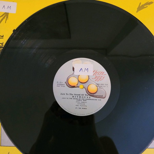 Jack to the house of the underground vinyl used 1989