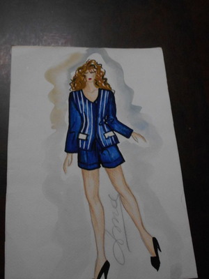 Μοντελινγκ πρωτότυπο ενυπόγραφο σχέδιο μεταχειρισμένο