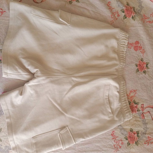 ZARA vintage summer shorts used, beige, size L