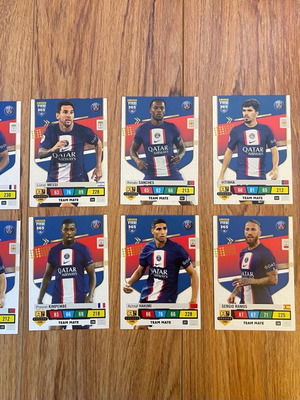 FIFA 365 Paris 9 κάρτες Panini μεταχειρισμένες, πακέτο