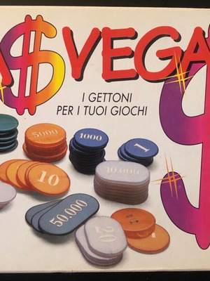 160 Italian game tokens like new