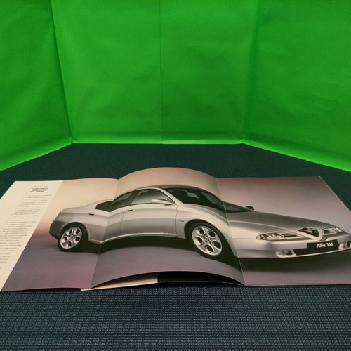 Alfa Romeo 166 official illustrated brochure like new