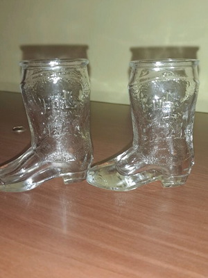 Стъклени ботуши за шотове нови