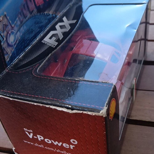 Ferrari FXX toy car new Shell V Power