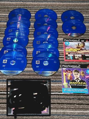 PS2 Euro Demos used, pack of 13 discs