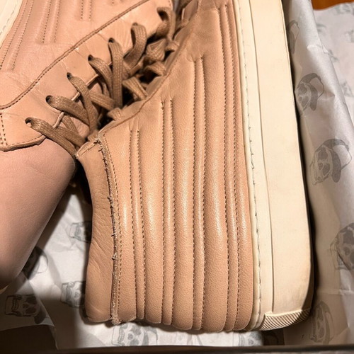 Momentum Melbourne Mid leather boots like new, beige pink
