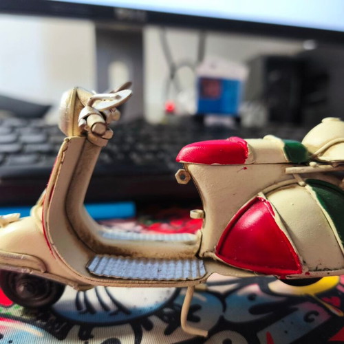 Decorative Vespa scooter miniature used, vintage style