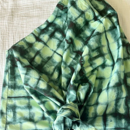 Zara one-shoulder top with tie