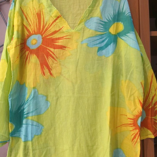 Colorful summer caftan