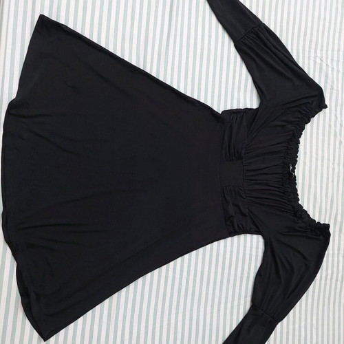 JusTop black elastic dress used one size